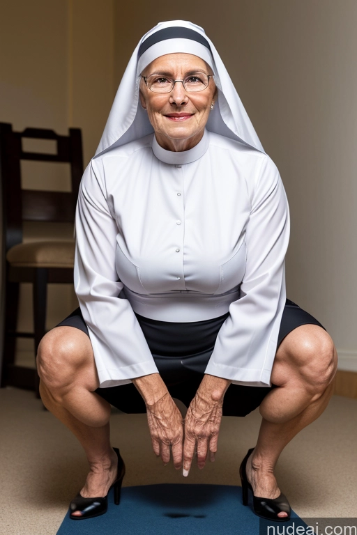 related ai porn images free for Milf 70s Squatting Nun