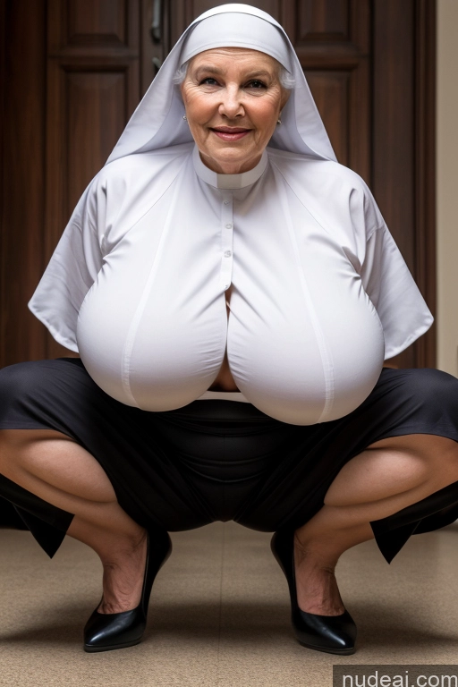 related ai porn images free for 70s Nun Squatting Huge Boobs