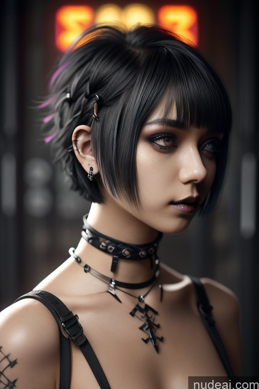 related ai porn images free for Sorority Nude Close-up View Rainbow Haired Girl Braided Perfect Boobs Short Hair Gothic Punk Girl Raiden Mei