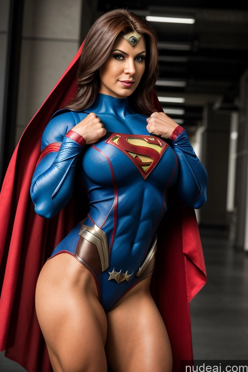 related ai porn images free for Front View Superheroine Muscular Superhero Cosplay Busty Vampire