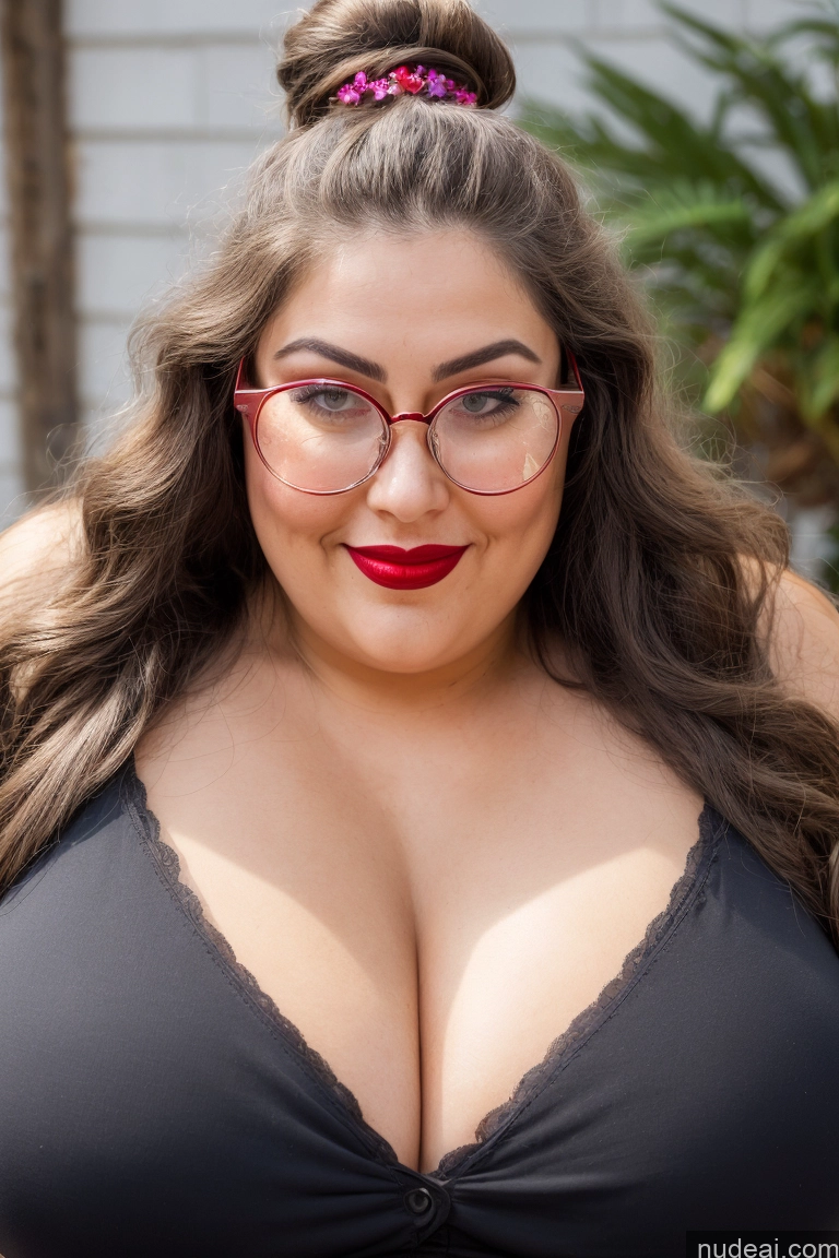 related ai porn images free for Happy 30s Huge Boobs Glasses Gold Jewelry Busty Long Hair Chubby Lipstick Woman Pearl Jewelry Diamond Jewelry Brunette Jewelry Cleavage Front View