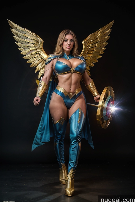 related ai porn images free for Regal Has Wings Cosplay Powering Up Busty Muscular Abs Science Fiction Style Superheroine Superhero Ukraine