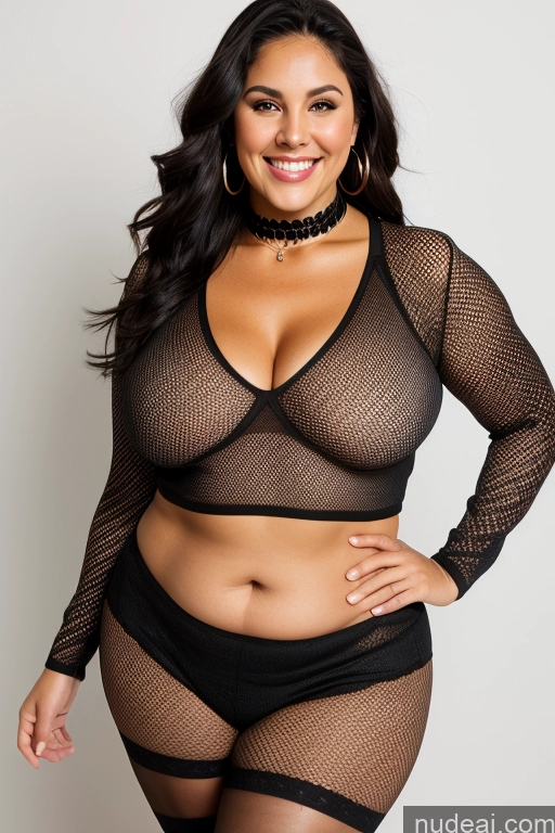 related ai porn images free for Milf Beautiful Big Ass Thick Long Hair Happy Black Hair Latina Front View Choker Fishnet Sweater Two 30s Fat Chubby