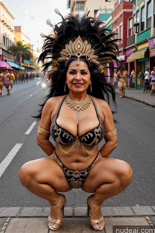 related ai porn images free for Milf One Busty Long Hair Indian 70s Cleavage Bright Lighting Black Hair Dance Dress: Samba Street Squatting