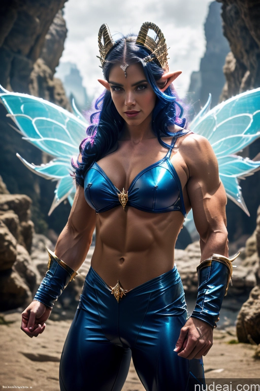 related ai porn images free for Superhero Military Muscular Abs Powering Up Science Fiction Style WhiteHairBlueEye Dynamic View Deep Blue Eyes Bodybuilder Succubus Fairy