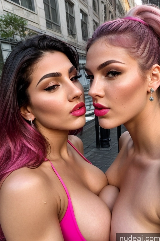 related ai porn images free for Perfect Boobs Tattoos Pouting Lips Muscular Abs Perfect Body Oiled Body Lipstick Fairer Skin 18 Skin Detail (beta) Front View Blowjob Dark Lighting Bright Lighting Detailed Pink Hair Slicked Transparent Pearl Jewelry Two Woman Russian Street Towel