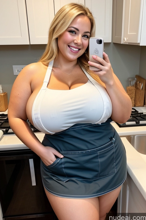 related ai porn images free for Thick Chubby Fat Blonde 30s Happy Massage Mirror Selfie Hip Hop Busty Huge Boobs Apron Topless One Transparent