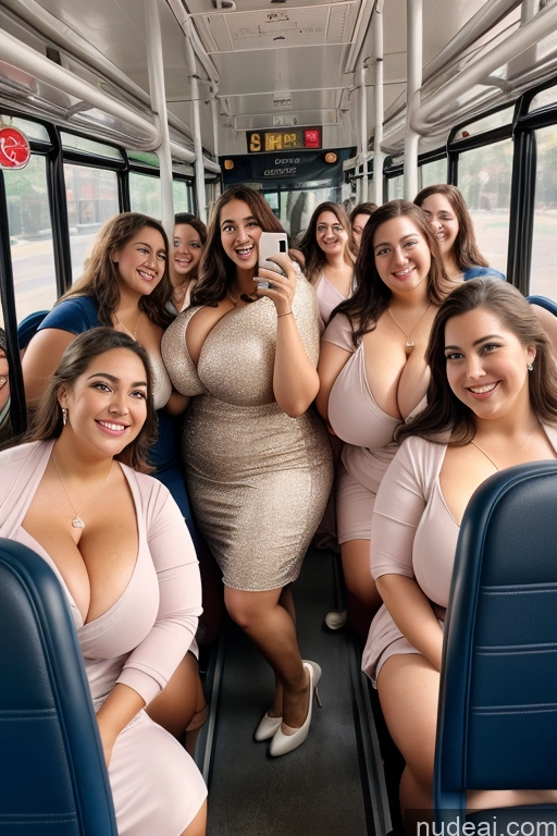 related ai porn images free for Woman 30s Busty Thick Chubby Beautiful Bus Satin Mirror Selfie Front View Long Hair Happy Dress Huge Boobs Big Hips Big Ass Several