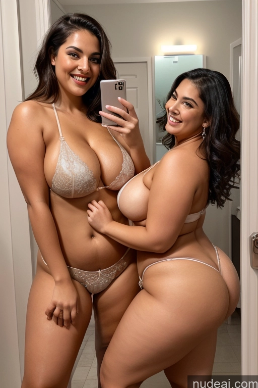 related ai porn images free for Busty Perfect Boobs Beautiful Thick Perfect Body 30s Fat Chubby Happy Laughing Thong Satin Egyptian Two Bathroom Mirror Selfie Bobcut