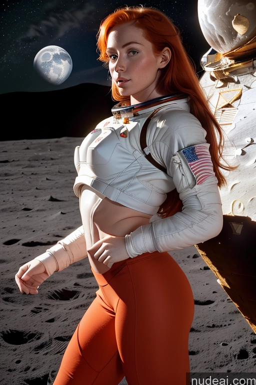 related ai porn images free for 30s Ginger Small Tits Irish Space Suit Yoga Pants Moon