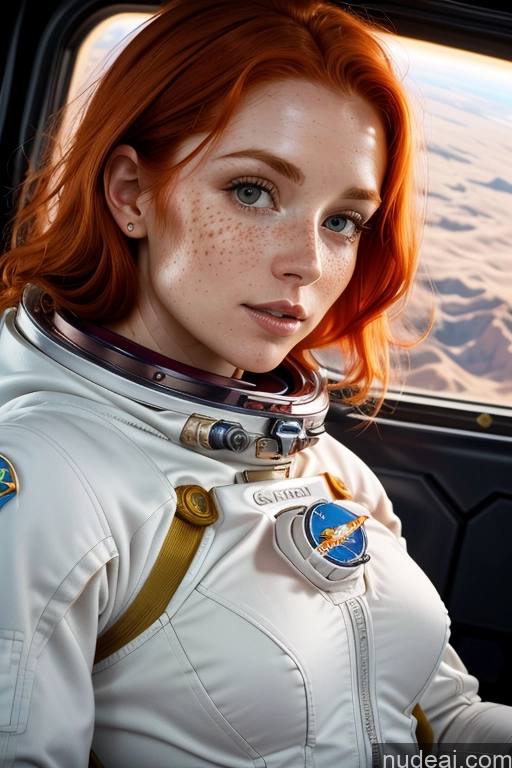 related ai porn images free for 30s Ginger Small Tits Irish Space Suit Close-up View