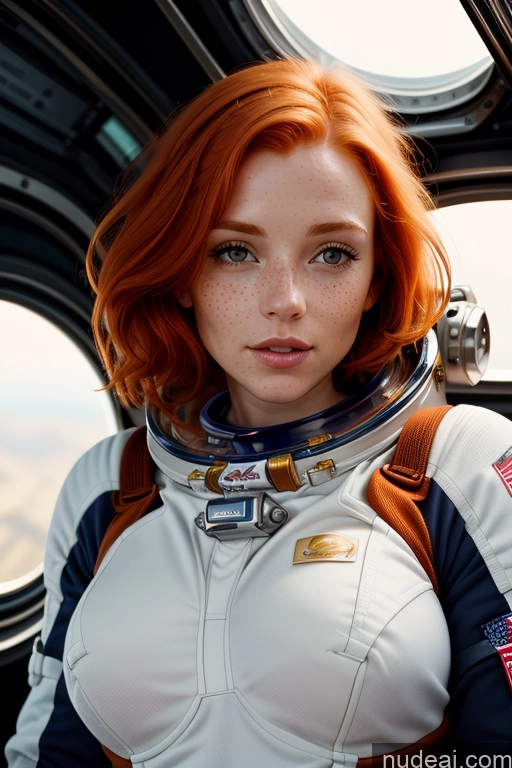 related ai porn images free for 30s Ginger Small Tits Irish Space Suit Close-up View Simple