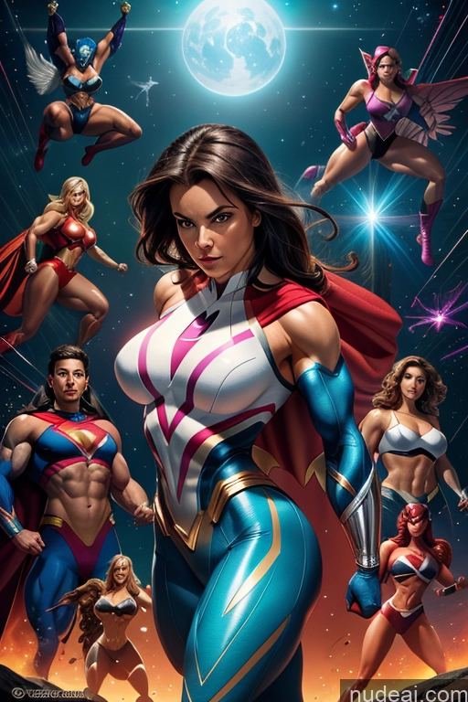 related ai porn images free for Busty Muscular Abs Superhero Spider-Gwen Mary Thunderbolt Hawkgirl Power Rangers Powering Up Dynamic View Science Fiction Style Heat Vision Captain Planet Several Bodybuilder