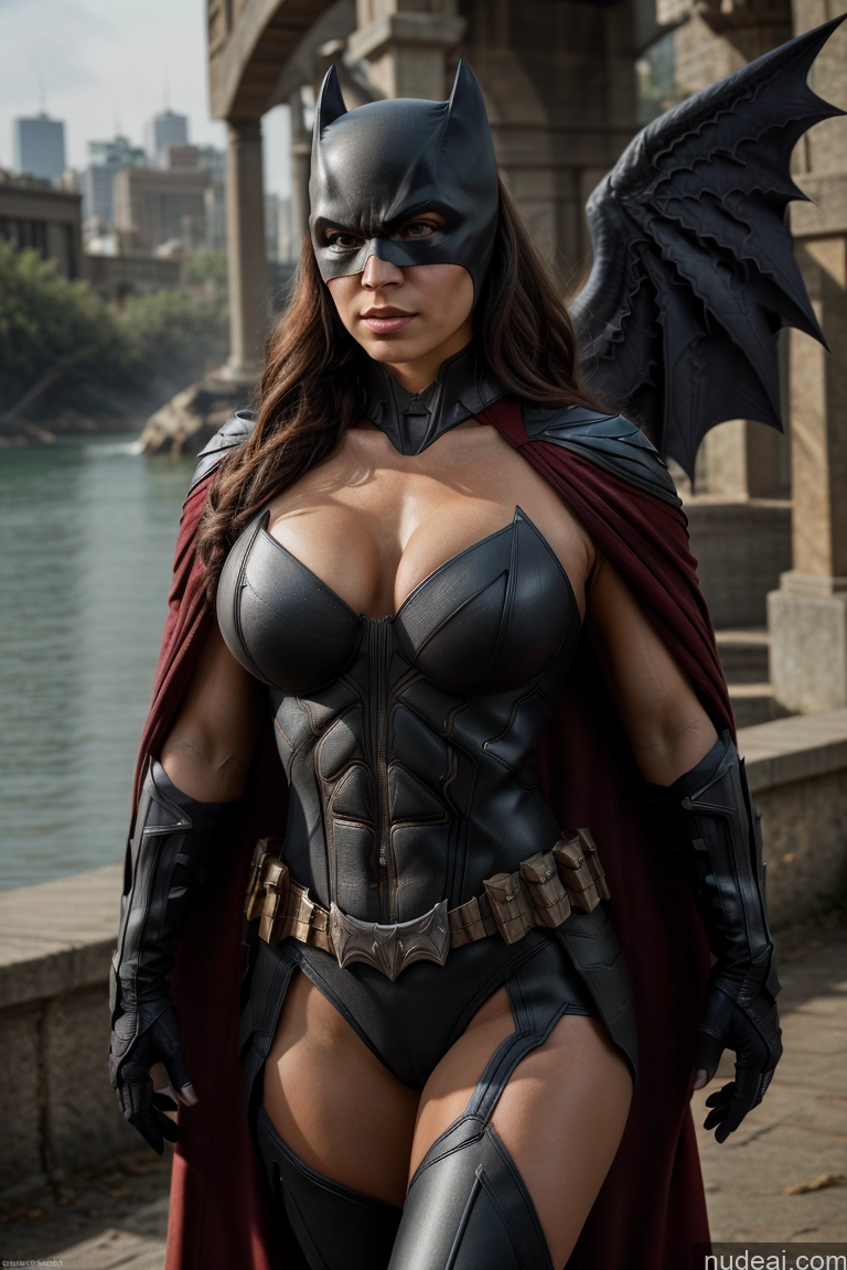 related ai porn images free for Batwoman Busty Muscular Has Wings