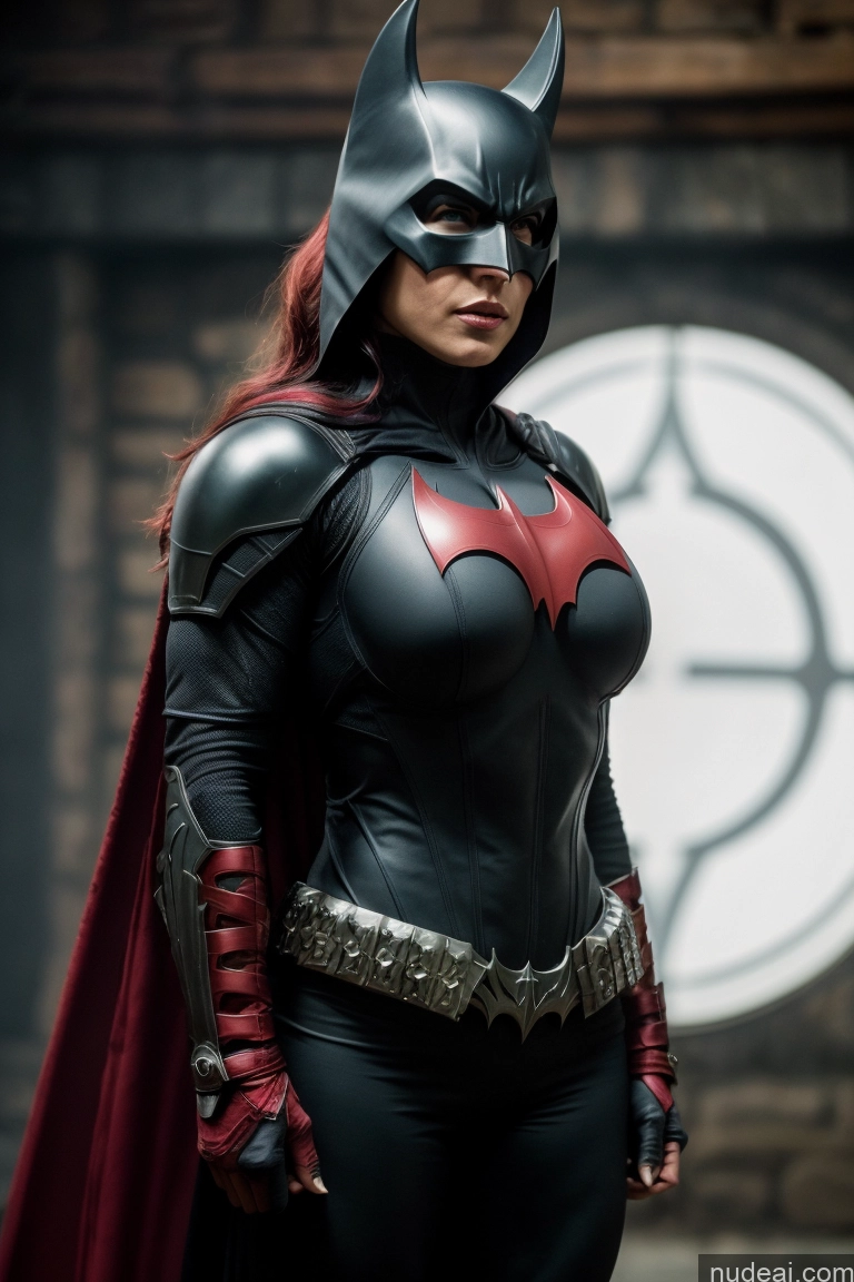 related ai porn images free for Batwoman Busty Muscular Fantasy Armor Knight