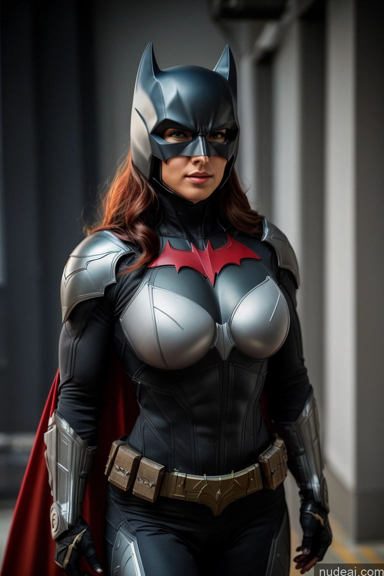 ai nude image of batman cosplaying is a popular costume for women pics of Batwoman Busty Muscular Sci-fi Armor