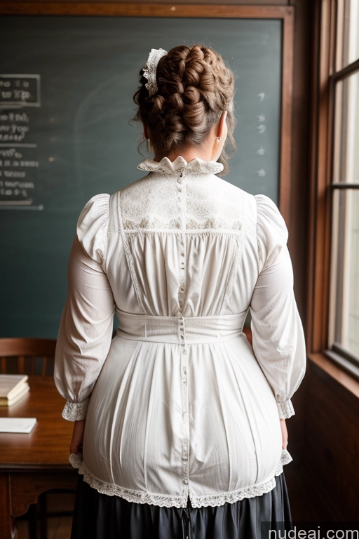 related ai porn images free for Milf Chubby Victorian Teacher Back View