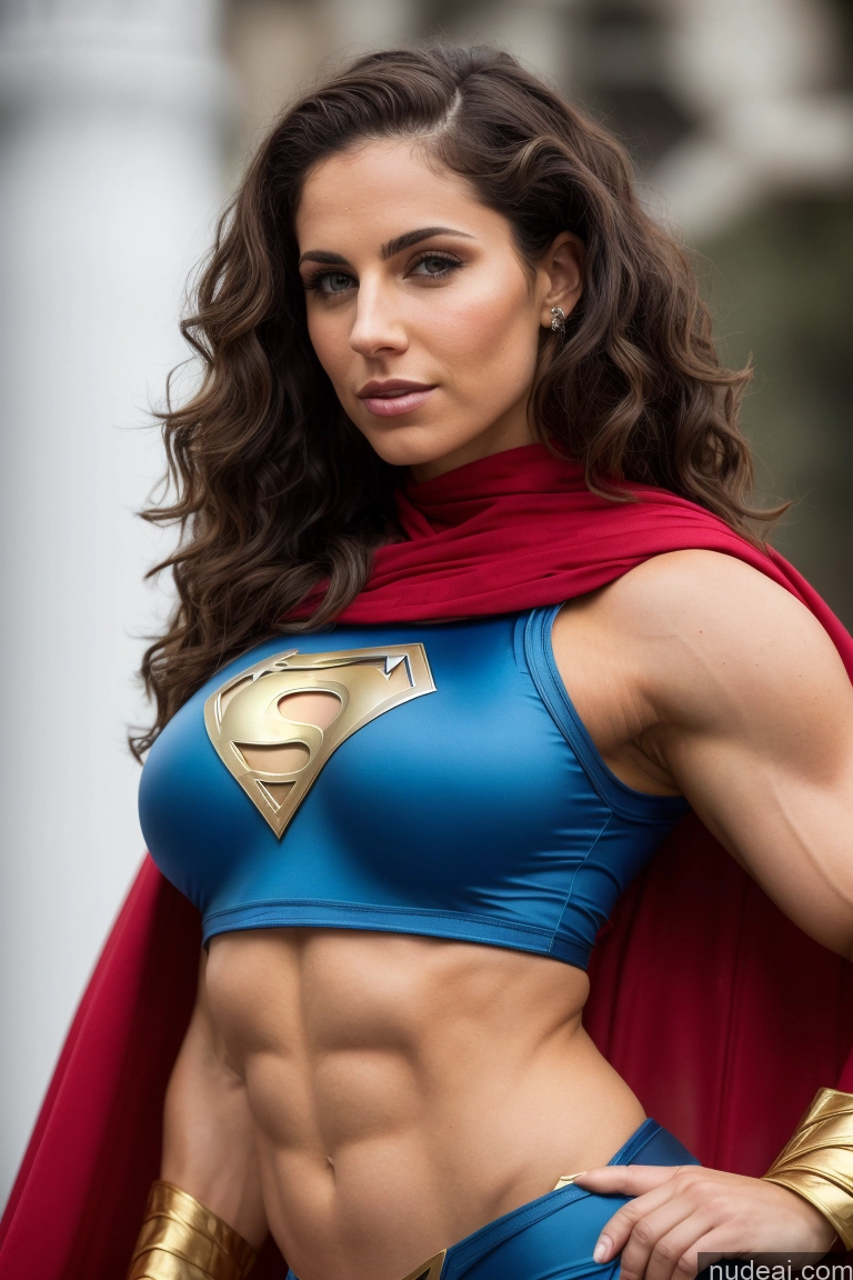 related ai porn images free for Israel Jewish Superhero Abs Front View Busty Small Tits Bodybuilder Fairer Skin Brunette Wavy Hair Regal