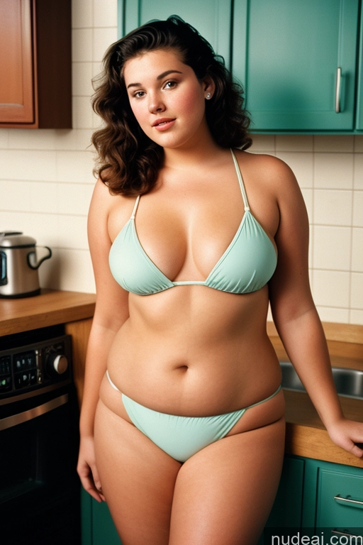 related ai porn images free for 18 Vintage 80s Bikini Kitchen Chubby