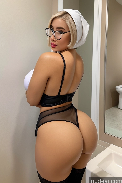 related ai porn images free for One Busty Huge Boobs Glasses Lipstick Thick Big Ass Big Hips 18 Sexy Face Blonde Short Hair German Bathroom Nun Mirror Selfie Bimbo