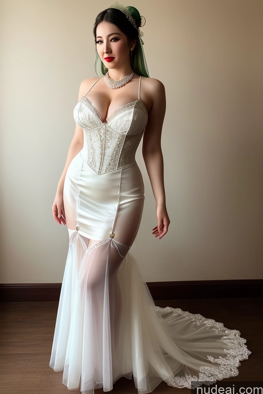 related ai porn images free for Korean Beautiful Lipstick Huge Boobs Fairer Skin Slicked Sexy Face Seductive Front View Wedding Victorian Stockings Green Hair Transparent Pearl Jewelry