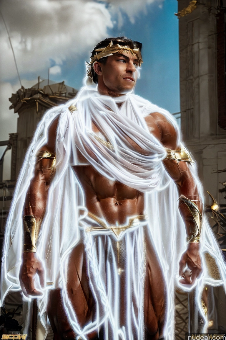 ai nude image of arafed man in a white robe and gold headpiece holding a sword pics of Bodybuilder Huge Boobs Muscular Abs Menstoga, White Robes, In White And Gold Costumem, Gold Headpiece, Gold Belt, Gold Chain Batwoman Captain Marvel Black Cat Spider-Gwen Neon Lights Clothes: Purple Powering Up Busty Perfect Boobs Neon Lights Clothes: Blue Mary Thunderbolt Cleavage