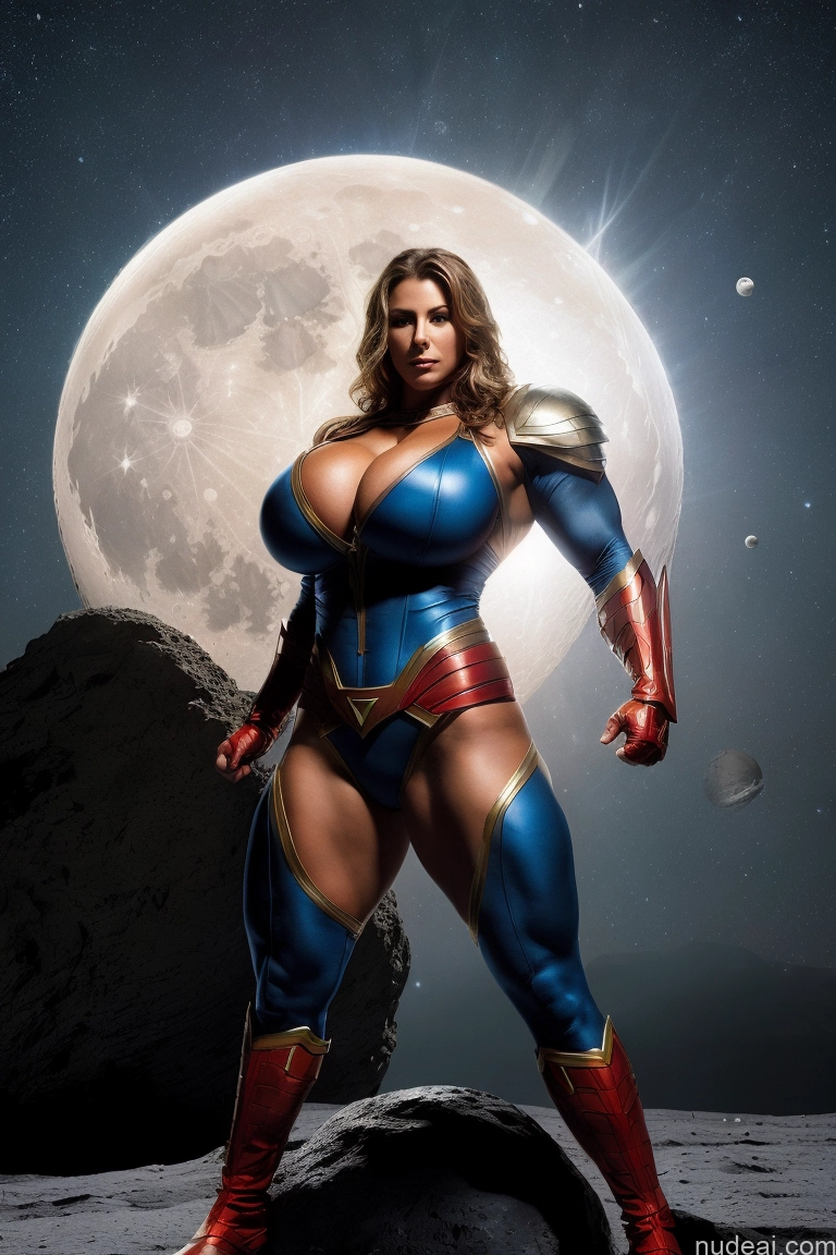 related ai porn images free for Muscular Abs Powering Up Superhero Knight Fantasy Armor Moon Bodybuilder Huge Boobs Busty Perfect Boobs