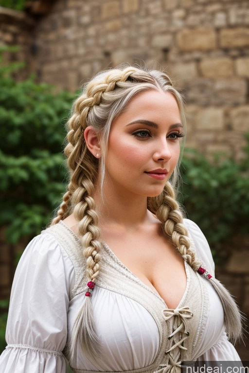 related ai porn images free for White Hair Medieval Dress Braided Thick Busty