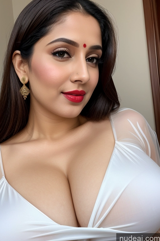 related ai porn images free for One Beautiful Lipstick Fairer Skin Slicked White Sari Simple Salwar Close-up View Huge Boobs Woman 30s Perfect Boobs Transparent