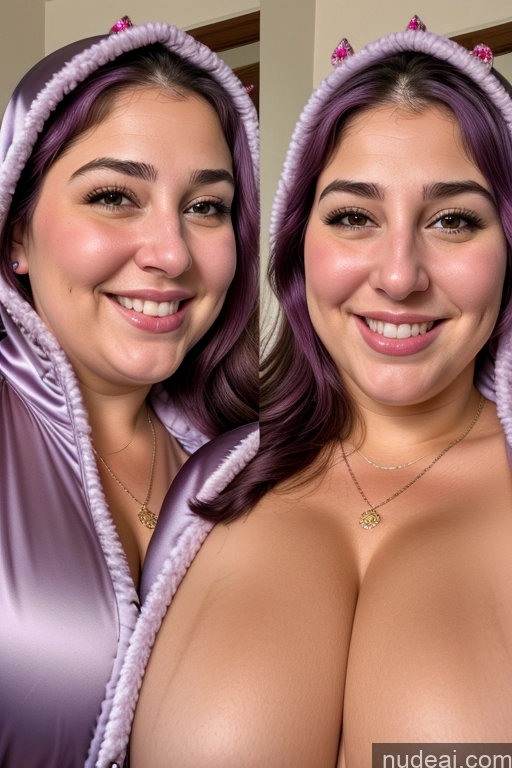 related ai porn images free for Woman Busty Thick Chubby Fat 30s Happy Purple Hair Jewish Onesie Gloves Satin Jewelry Close-up View Onoff Beautiful