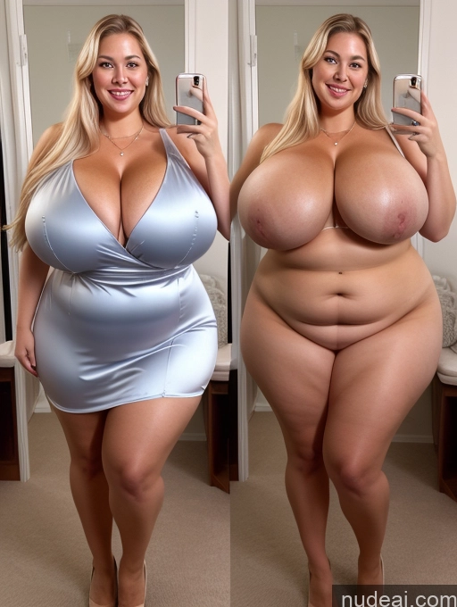 related ai porn images free for Model One Busty Huge Boobs Perfect Boobs Beautiful Thick Chubby Big Hips 30s Happy Laughing Scandinavian Mirror Selfie Bra Dress Cleavage Transparent Pearl Jewelry Onoff Satin