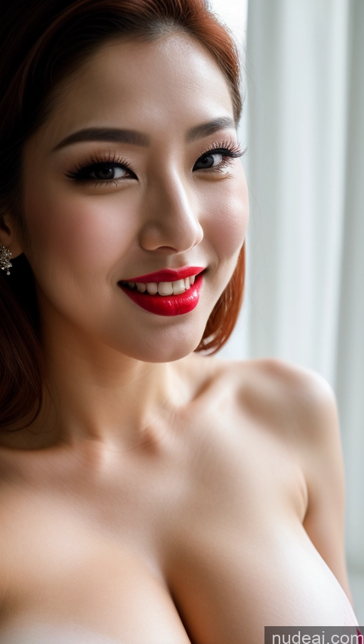 related ai porn images free for Woman Huge Boobs Beautiful Lipstick Fairer Skin 30s Seductive Slicked Korean Close-up View Devil Bright Lighting Sexy Face Wedding Happy