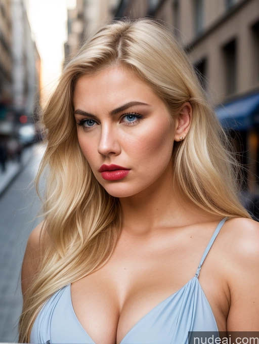 related ai porn images free for Model Busty 18 Sexy Face Blonde Scandinavian Dress Cleavage Bright Lighting Street Pouting Lips Angry