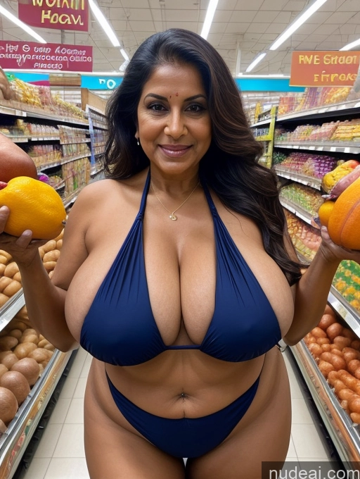 related ai porn images free for Busty Huge Boobs 70s Indian Grocery Microkini