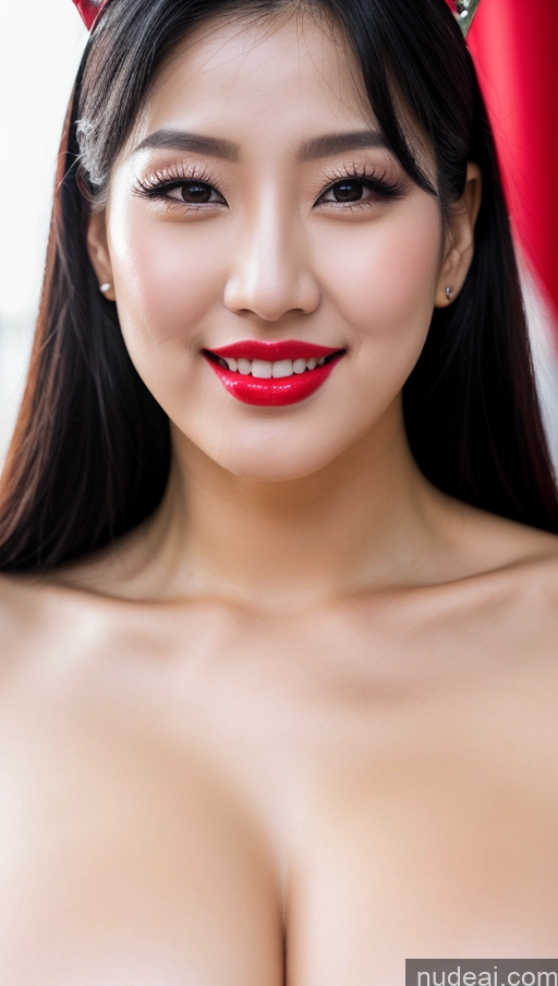 related ai porn images free for Woman Huge Boobs Beautiful Lipstick Fairer Skin 30s Happy Seductive Slicked Korean Bright Lighting Sexy Face Devil Black Hair Big Ass Close-up View