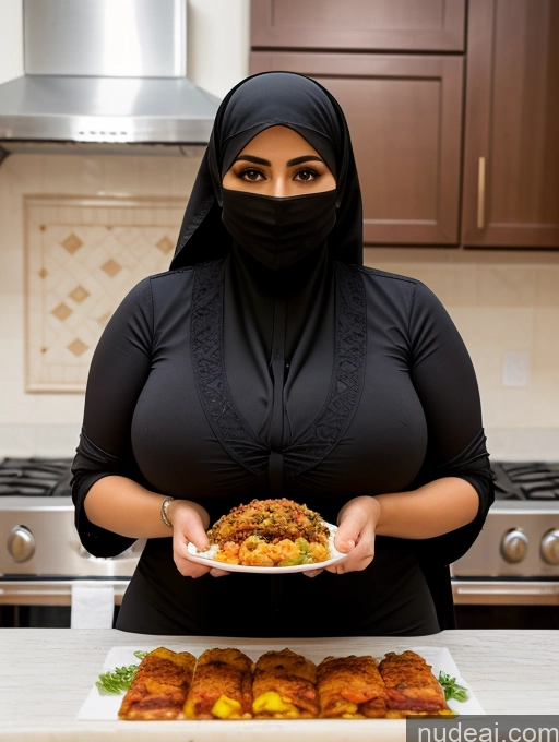 related ai porn images free for Huge Boobs Big Ass Arabic Niqab Kitchen Cooking Cleavage