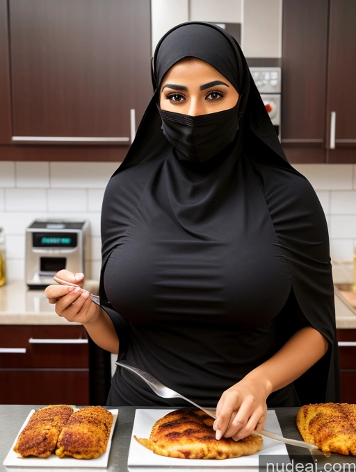 related ai porn images free for Huge Boobs Perfect Body Arabic Kitchen Cooking Niqab