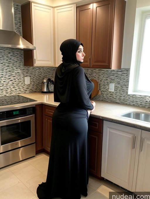 related ai porn images free for Huge Boobs Thick Perfect Body Arabic Niqab Kitchen Big Ass Back View