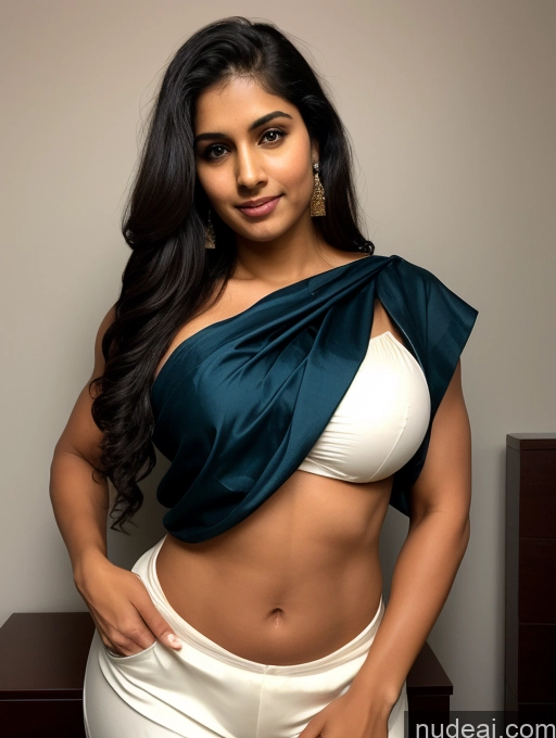 related ai porn images free for Bodybuilder Perfect Boobs Beautiful Big Ass Thick Big Hips Tall Perfect Body Pubic Hair Sexy Face Black Hair Dark Lighting Fairer Skin Muscular Indian Blouse Sari 18