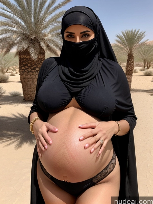 related ai porn images free for Huge Boobs Perfect Body Pregnant Arabic Oasis Niqab