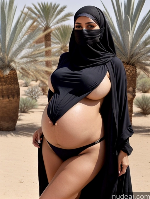 related ai porn images free for Huge Boobs Perfect Body Pregnant Arabic Oasis Niqab