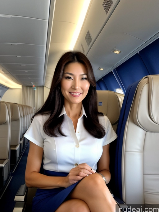 related ai porn images free for Miss Universe Model EdgOrgasm Long Hair Japanese 50s Flight Attendant