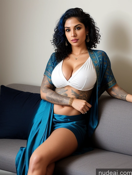 related ai porn images free for Athlete Busty Beautiful Tattoos Abs Short Fairer Skin Perfect Body 20s Sexy Face Blue Hair Curly Hair Indian Blouse Sari Cleavage Dark Lighting Couch