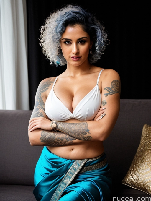 related ai porn images free for Athlete Busty Beautiful Tattoos Abs Short Fairer Skin Perfect Body 20s Sexy Face Blue Hair Curly Hair Indian Blouse Sari Cleavage Dark Lighting Couch