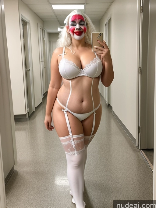 related ai porn images free for Lingerie Model One Perfect Boobs Big Ass Thick Chubby Beautiful 30s White Hair Long Hair Czech Hospital Clown