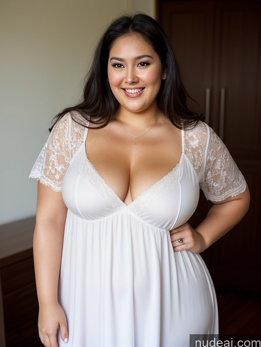 related ai porn images free for Woman One Perfect Boobs Beautiful Chubby Fat Big Hips Perfect Body 50s Happy Black Hair Straight Indonesian Nightgown Close-up View