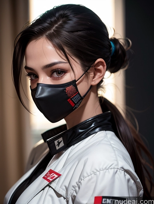 related ai porn images free for One Perfect Boobs Perfect Body 20s Sexy Face Seductive Spanish Skin Detail (beta) Detailed Black Hair Suit Model Serious Ponytail Race Driver Front View Face Mask