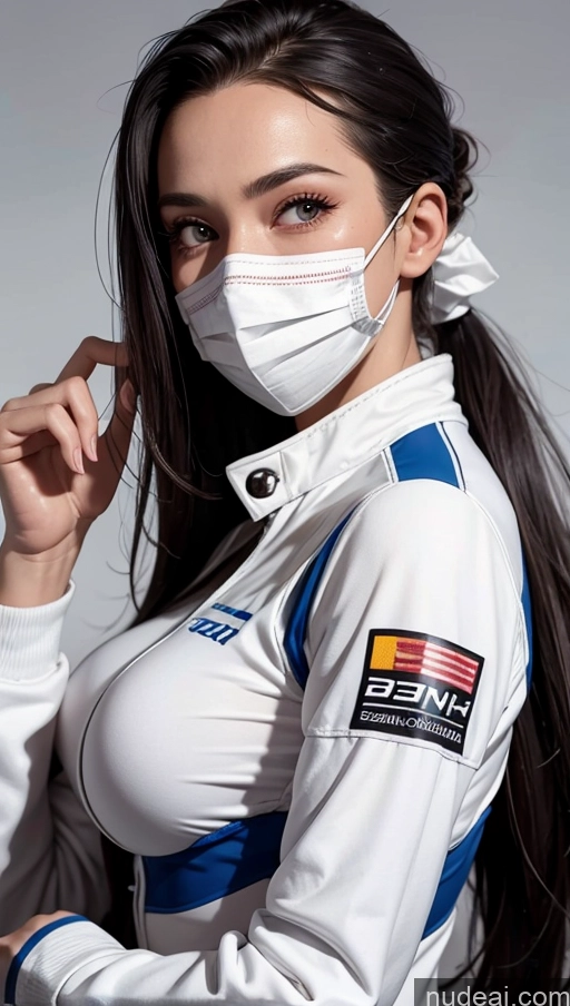 related ai porn images free for One Perfect Boobs Perfect Body 20s Sexy Face Seductive Spanish Skin Detail (beta) Detailed Suit Model Serious Race Driver Front View Face Mask Ponytail