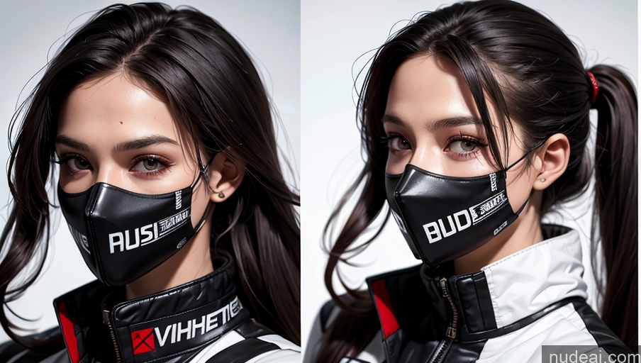 related ai porn images free for One Perfect Boobs Perfect Body 20s Sexy Face Seductive Spanish Skin Detail (beta) Detailed Suit Model Serious Race Driver Front View Black Hair Long Hair Face Mask