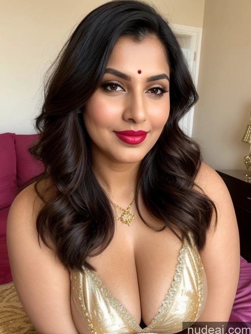 related ai porn images free for Milf Busty Beautiful Lipstick Chubby Thick 20s Happy Seductive Brunette Long Hair Bedroom Front View Sari Cleavage Diamond Jewelry Gold Jewelry Detailed Big Hips Pouting Lips British Yoga